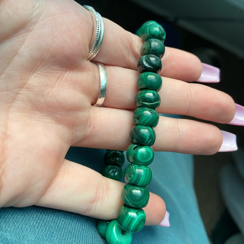 Malachite bracelet - Picture 3 of 6